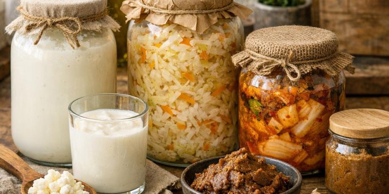 Aliments fermentés et probiotiques naturels : alliés de votre digestion